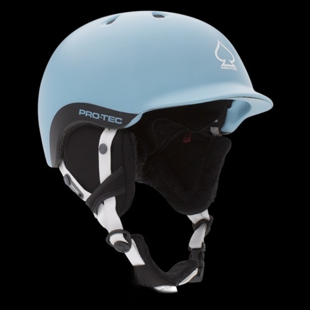 PRO-TEK MATT FINNISH BLUE AND OUTDOOR MOUNTAIN GOGGLES BLUE.